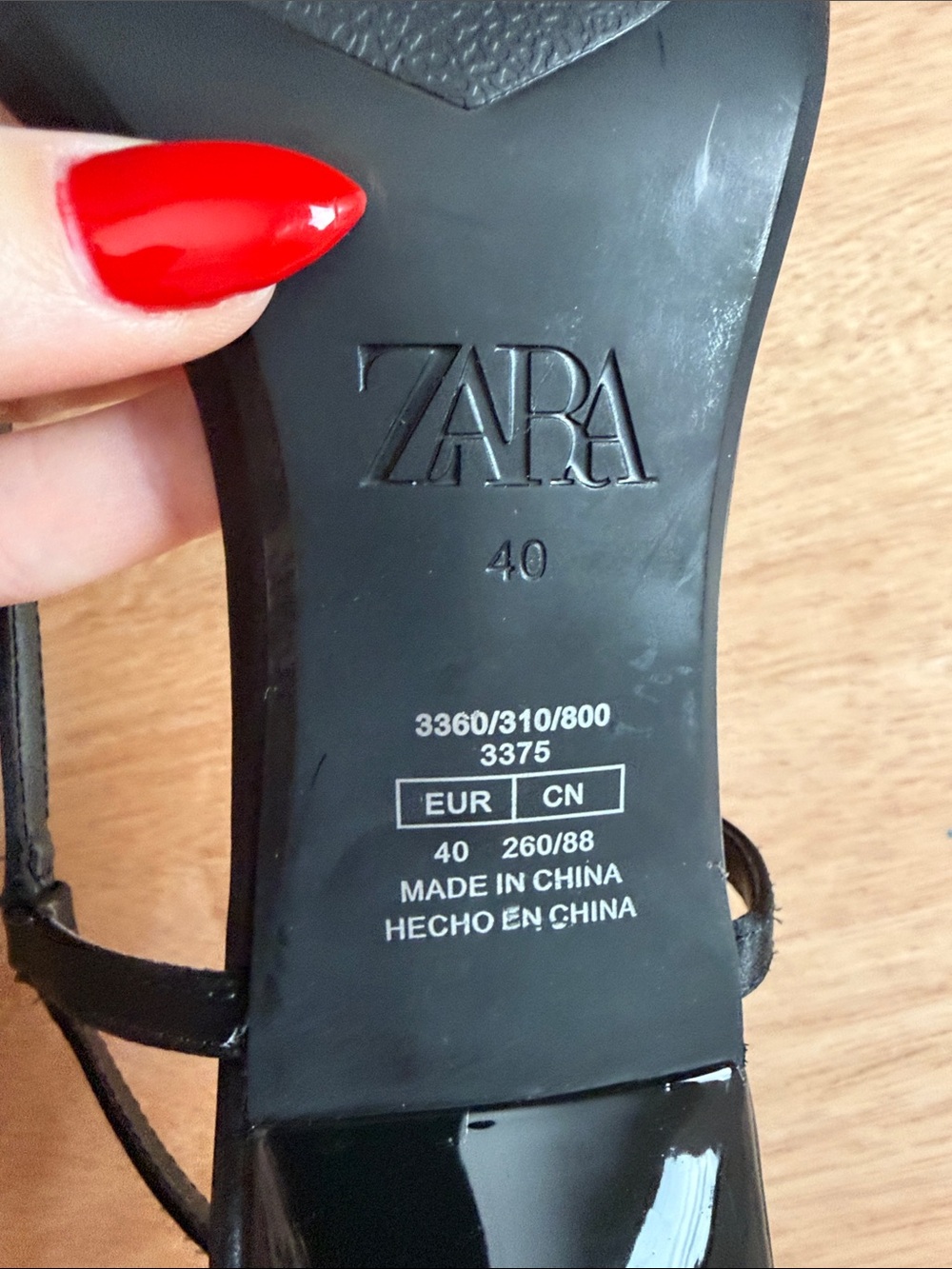 Zara Black Strappy Satin Sandals with Bow Detail - Picture 5 of 8